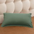 thumbnail image 6 of AuroraX Queen Pillow Cases Breathable Green Pillow Cover Smooth Zip Closure Ultra Soft Solid Improving Sleep, 6 of 6