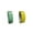 Green and Yellow, variant on 2pcs 8M Sticky Ball Rolling Tapes Relaxing DIY Supplies Sensory Toys Education Accessories Crafts for Adult Decorative Artist Violet and Light Pink