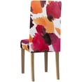 thumbnail image 2 of ZHANZZK Leopard Skin Stretch Chair Cover Protector Seat Slipcover for Dining Room Hotel Wedding Party Set of 1, 2 of 5