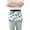 Blueberry and Leaf, variant on Panda Lying on Wall Server Apron with 3 Pockets Waterproof Waitress Waist Short Apron for Man Woman 12 Inches