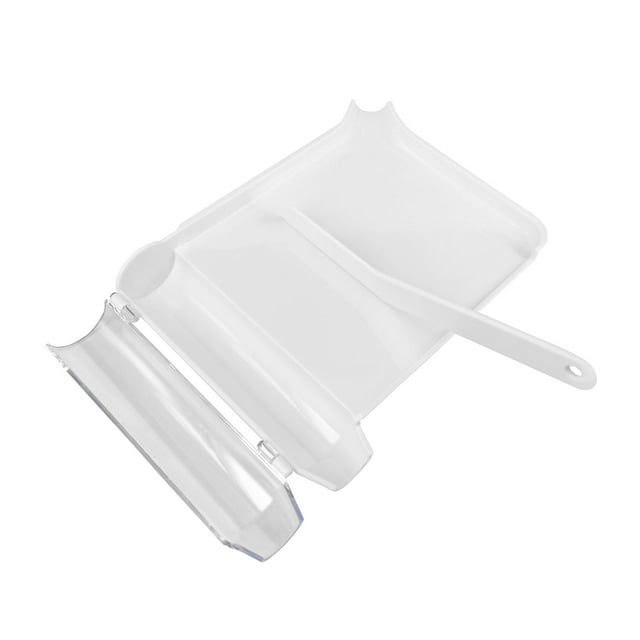 Plateau de Comptage de Pilules pour Main Droite avec Spatule - Blanc