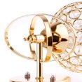 thumbnail image 5 of Lámpara De Pared De Estilo Moderno Soporte De Luz De Pared Colgante De Cristal Enchufe E14 (Sin Bombilla Incluida) Plata / Oro / Color Moyic HA025483-02, 5 of 5
