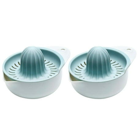 

1 Set 2 Pcs Multipurpose Lemon Squeezer Portable Manual Juicers Kitchen Tools (Assorted Color)