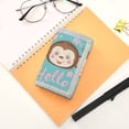thumbnail image 7 of JIALIOU Nylon Trifold Card Wallet with ID Window Zipper Pocket for Men Women Teen Hello Monkey Face, 7 of 7