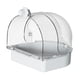 thumbnail image 2 of Baño para pájaros, caja de ducha para pájaros, nido colgante para dormir, bañera portátil para pájaros enjaulada, para peonías de piel de, 2 of 9