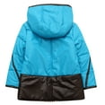 thumbnail image 2 of Richie House Little Boys Blue Faux Leather Detail Padding Jacket 2/3, 2 of 2