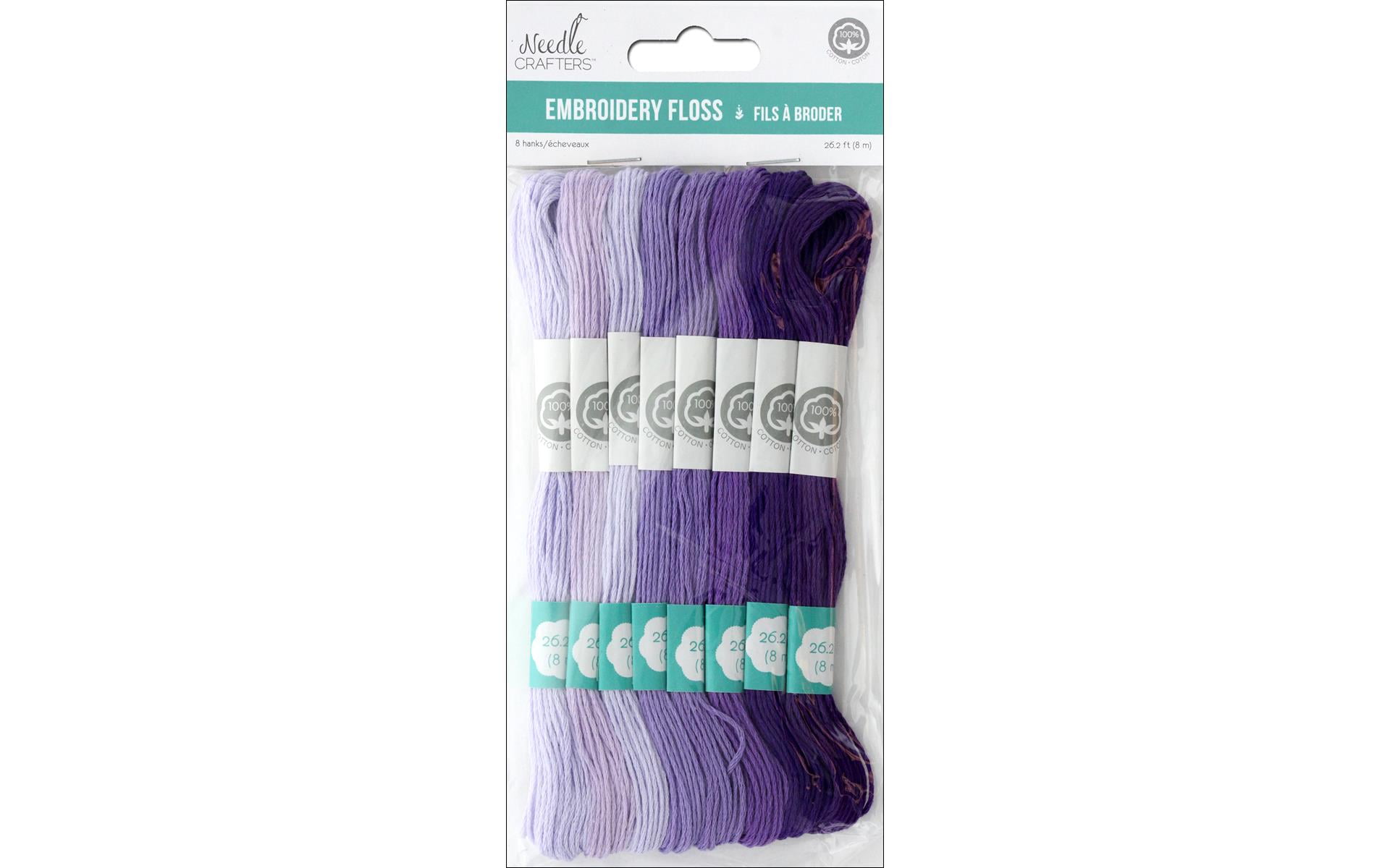 8m Darks Needlecrafters Cotton Embroidery Floss