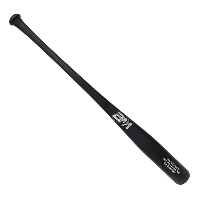 Beisbolmania Bat Beisbol BM243 Elite Bamboo Adulto 33.5" Negro Mate