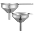 thumbnail image 1 of BESTYASH 2Ud Funnel De Acero Inoxidable Para Cocina Aceite Y Líquidos Fácilmente, 1 of 5