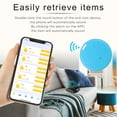 thumbnail image 3 of EASTIN 3 Pcs Traqueur d'Objets Portable Intelligent GPS pour Clés, Localisateur pour iOS/Android, Mini Étiquette Bluetooth Anti-Perte, Traqueur d'Objets pour Téléphone pour Enfants, Voiture, Portefeuille, Bagage, Animal, Noir, 3 of 7