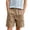 Khaki, variant on Boys Jean Shorts Boys Shorts Casual Pull On Elastic Waist Summer Beach Shorts For Teen