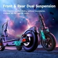 thumbnail image 5 of Electric Scooter for Adults – 8.5"/10"/12" Tires,Peak 500W-700W Motor, 15-30 Miles Range, Up to 20 MPH – Foldable Commuter Scooter for Men & Women, 5 of 9