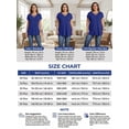 thumbnail image 4 of Mengpipi Womens Plus Size Tops Criss Cross V Neck Short Sleeve Summer Casual Blouses, Light Gray-1X, 4 of 10