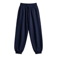 thumbnail image 5 of Women's Casual Drawstring Sweatpants Relaxed Fit Harem Joggers Soft Stretchy Lounge Trousers for Sport Travel & Daily Wear, 5 of 8