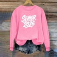 thumbnail image 3 of lulshou Sweatshirt for Women, Printed Long Sleeve Sweatshirt Cozy Crewneck Pullover with Loose Fit for Casual Wear, L, 3 of 5
