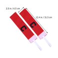 thumbnail image 2 of Phlegsive 3pcs Wear-resistant Captain Armbands Convenient Captain Bands Portable Football Bands, 2 of 5