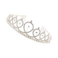 thumbnail image 1 of Diadema de cumpleaños para niña, ropa adornada con diamantes de imitación, diademas para celebración, accesorio de decoración, accesorio Accesorio para el cabello Plata Diamante de imitación blanco Guardurnaity AP011165-04, 1 of 6