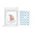 thumbnail image 1 of Dvkptbk nail stickers Nail Stickers Solid Color French Gradient Nail Stickers Back Adhesive, 1 of 2