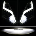 thumbnail image 5 of Ikon Motorsports Compatible with 09-22 Nissan R35 GTR GT-R Coupe USDM & LHD Full LED Headlights Pair LH RH, 5 of 7