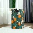 thumbnail image 6 of Yayeee Freestanding Laundry Hamper with Handle Collapsible Large Storage Basket for Clothes, Orange Leaves, 6 of 7
