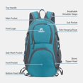 thumbnail image 4 of Outdoor Cycle Hiking Backpack Water Resistant Travel Backpack 20L Mountaineering Backpack, 4 of 5