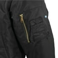 thumbnail image 4 of Propper Mens MA-1 Flight Jacket-Black-3XL, 4 of 6