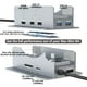 thumbnail image 2 of HUB MULTIPUERTO THANDBLE Mac mini M4 Dock 9 en 1 plateado, 2 of 8