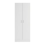 Sauder Select Engineered Wood Storage Cabinet in White Finish