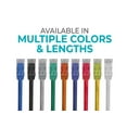 thumbnail image 3 of Monoprice Cat6 Ethernet Patch Cable - 7 Feet - Blue (12 Pack) Snagless RJ45, 550MHz, UTP, Pure Bare Copper Wire, 24AWG - FLEXboot Series, 3 of 6