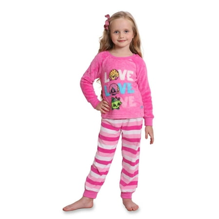Shopkins Girls' Luxe Plush 2-Piece Pajama Snuggle Set | Walmart Canada