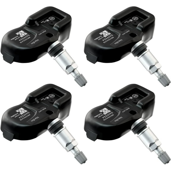 TPMS Sensor 42607-33021 Set of 4 Compatible for Toyota Lexus Scion Pontiac, Tire Pressure Monitoring Sensors for Camry Prius Corolla rav4 Scion Yaris Replaces 42607-33011 PMV-107J 315MHz