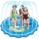 thumbnail image 1 of Almohadilla contra salpicaduras mejorada de 79 ", aspersor y alfombra de juego contra salpicaduras, almohadilla inflable para aspersores de verano al aire libre, juguetes de agua divertidos para, 1 of 5