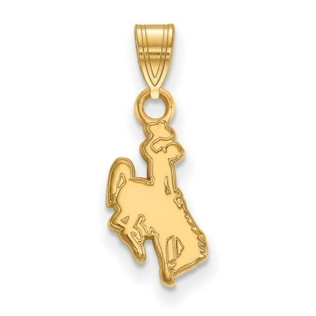 Wyoming Small (1/2 Inch) Pendant (Gold Plated)