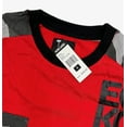 thumbnail image 3 of Ecko Unltd Men's T-Shirt Camo Print Colorblock Panel Stitched Short Sleeve Tee (Small, Red/Camo), 3 of 4