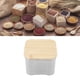 thumbnail image 1 of Contenedor Hermético De Almacenamiento De Alimentos, Frasco De Almacenamiento De Alimentos Con Sellado Seguro Y Transparente Con Tapa De Bambú Para Cocina Para Azúcar, 1 of 7