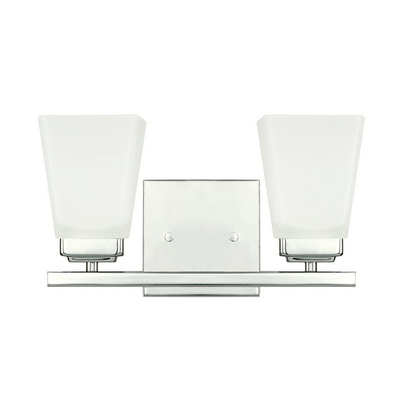 Capital Lighting 114421PN-334 Baxley 2 Light 13" Wide Bathroom Vanity Light - Nickel