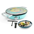 thumbnail image 1 of Nostalgia 12-Inch Spinning Crepe Maker For Pancake Breakfast Art With Non-Stick Cooking Griddle Spatula And Batter Spreader Included, 1 of 1