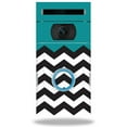 thumbnail image 1 of MightySkins RIVD2-Teal Chevron Skin Decal Wrap for Ring Doorbell 2 - Teal Chevron, 1 of 4