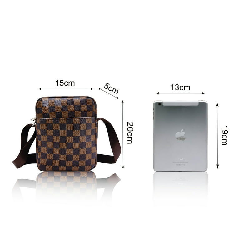 Sexy Dance Checkered Backpack For Women PU Leather Knapsack Anti