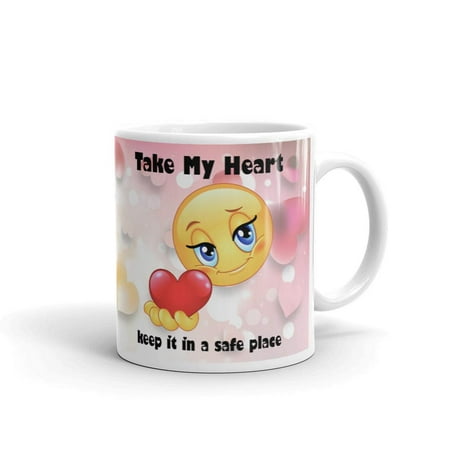 Take My Heart Keep It In A Safe Place Coffee Tea Ceramic Mug Office Work Cup Gift11 (Best Place To Keep A Safe)