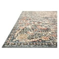 thumbnail image 5 of Loloi II Saban SAB-02 Oriental Blue / Spice Area Rug 5'-3" x 5'-3" Round, 5 of 7