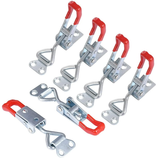 Pieces 4001 Metal Toggle Latches Adjustable Toggle Latches Carpenter Latch Lever Tightening