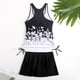 thumbnail image 5 of Traje de baño para mujer Traje de baño dividido con estampado grande para mujer Falda de bikini Traje de baño dividido Trajes de baño para mujer, 5 of 6