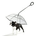thumbnail image 1 of Paraguas para perros con cubierta transparente de cadena de correa para perros pequeños med Tomshoo Paraguas, 1 of 7
