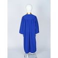 thumbnail image 4 of vastwit Kids Boys Girls Choir Robe Graduation Gowns Baptisms Church Robe Halloween Cosplay Judge Costume Blue 8, 4 of 7