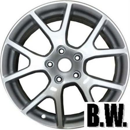 19x7 in Wheel for DODGE JOURNEY 2011-2019 SILVER Reconditioned Aluminum Rim