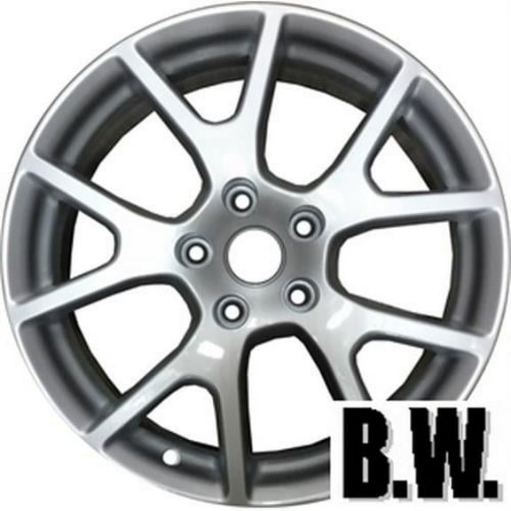 19x7 in Wheel for DODGE JOURNEY 2011-2019 SILVER Reconditioned Aluminum Rim