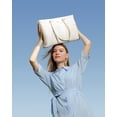 thumbnail image 3 of Bolsa para ordenador portátil LOVEVOOK para mujer de 15,6 pulgadas, impermeable, de piel, ordenador,, 3 of 7