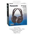thumbnail image 4 of Panasonic - Auriculares RP-HT161-K de tama&ntilde;o completo para colocar sobre la oreja, ligeros, con cable largo, 4 of 7