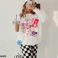thumbnail image 4 of Retro Valentine Sweatshirt, Valentine Collage Crewneck Sweatshirt, Love Shirt, Lover Sweatshirt, Heart Sweatshirt, Womens Valentine Shirt, 4 of 5